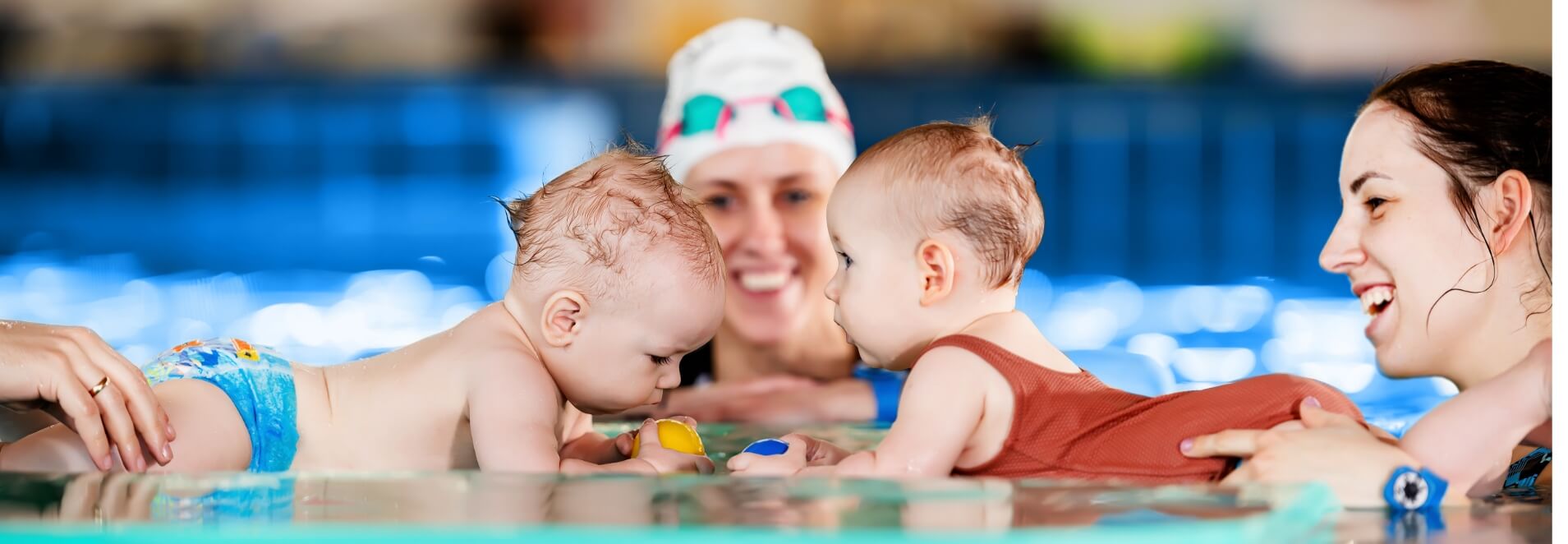 Nauka pływania dla niemowląt w Warszawie
